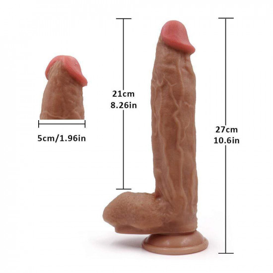 10.6” huge liquid silicone dildo