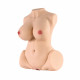 half body torso sex doll with plump breast 15.87lb - mag