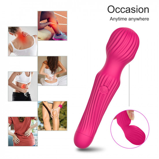 18 speeds powerful dildo vibrator av magic wand g-spot massager sex toys