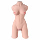 half body torso sex doll with plump tits 40.78lb - lauren