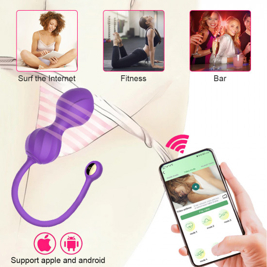 app bluetooth vibrator for women clitoris stimulator wireless vagina ball remote control vibrator