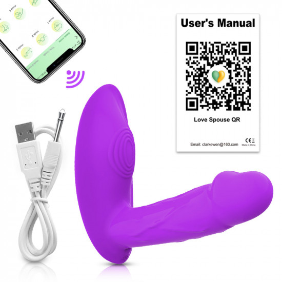 app control female wearable clit stimulator g-spot vibrators