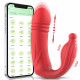 app wearable vibrators telescopic vibrating panties clitoral g spot vibration massager