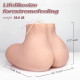 lifelike size automatic vibrating sucking dual channel ass sex dolls 36.6lb - ingrid