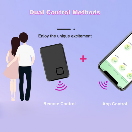 long distance egg vibrator remote control & app control - w3