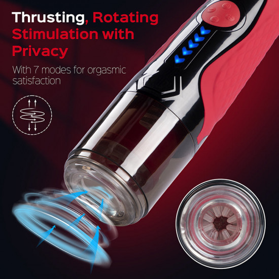 patrick – automatic rotating & thrusting male masturbator