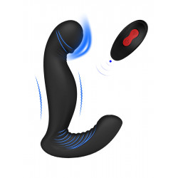 pm6 9-pattern vibration double motor 30° wave-motion prostate massager