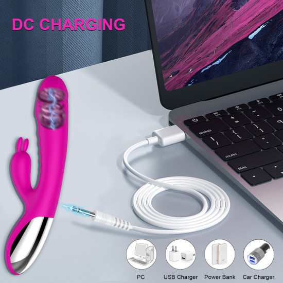 powerful rabbit vibrator female g spot clitoris stimulator masturbator massager