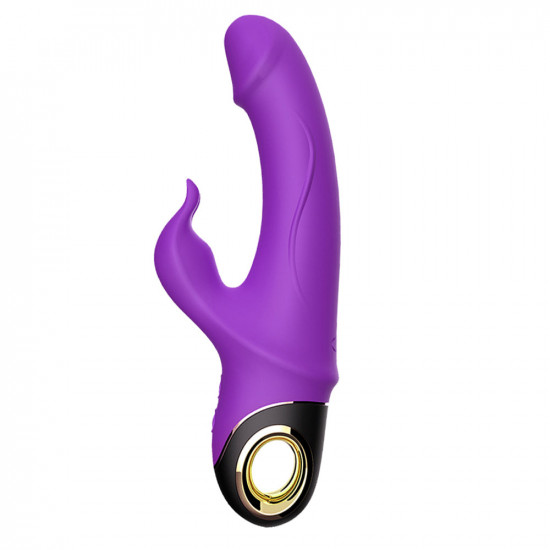 rabbit vibrator with 360 degree rotating head v6