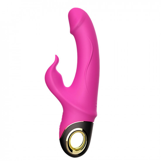 rabbit vibrator with 360 degree rotating head v6