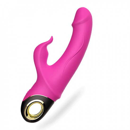 rabbit vibrator with 360 degree rotating head v6