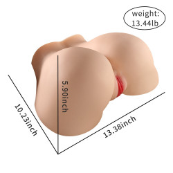 realistic butt masturbator sex dolls 13.44lb - monlisa