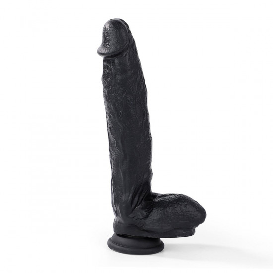 10.6 inch black dildo | huge black dildo